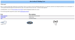 Desktop Screenshot of lists.foobar.fi